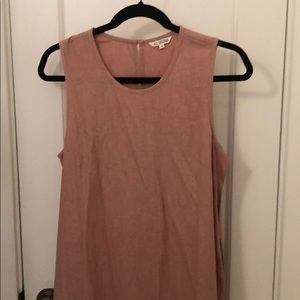 Ali Golden crew neck dress